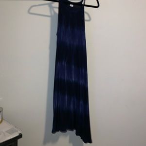 long “ tie-dye” dress